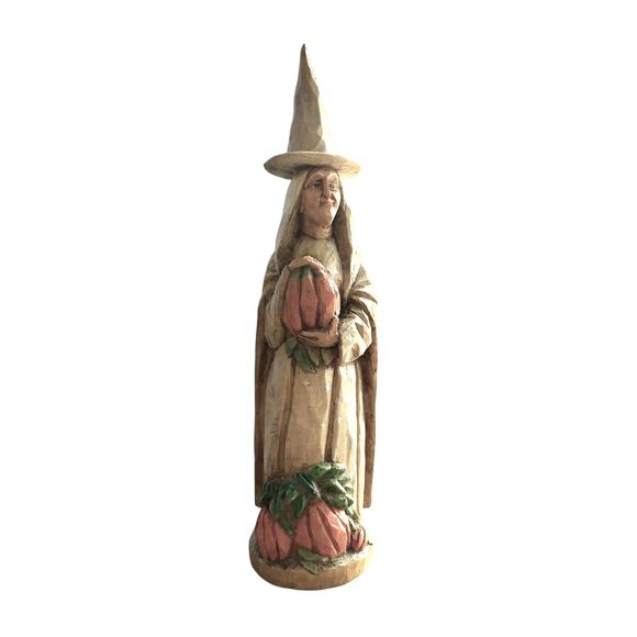 Bethany Lowe Anthony Costanza Captured Carvings Halloween Witch, Retired - Picture 1 of 8